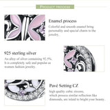 925 Sterling Silver Dragonfly Bead Pendant For Diy Bracelets & Necklaces