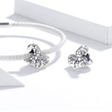 925 Sterling Silver Witch Hat Beads For Diy Bracelets & Necklaces