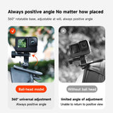 360 Degree Backpack Clip Mount for Action Camera - Rotating