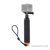 Adjustable Diving Buoyancy Stick for Dji Action with Hand Grip and Anti-lost Strap