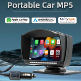 4.7 Inch Car Mp5 Player With Ios Carplay Android Auto Bt Usb Fm