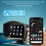 4.7 Inch Car Mp5 Player With Ios Carplay Android Auto Bt Usb Fm