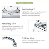 925 Sterling Silver Diamond Studded Beads Bracelet