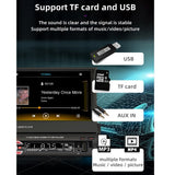 7 Inch Carplay Mp5 Player W / Retractable Screen Fm Bluetooth Tf Card - 9601C