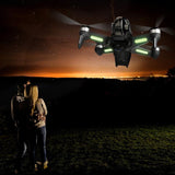 2-pack Luminous Night Flight Stickers for Dji Fpv Drone