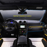 1080p Hd Night Vision Driving Recorder - 4 Inch Screen