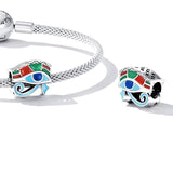 925 Sterling Silver Eye Of Horus Bracelet / Necklace Beads