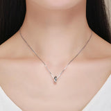 925 Sterling Silver Pet Imprint Diamond Bead Bracelet Accessory