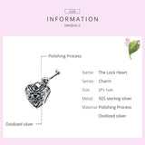 925 Sterling Silver Retro Heart Beaded Bracelet