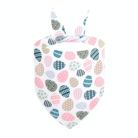 Cute Pet Triangle Towel Bib Cartoon Cats And Dogs Drool Towel Scarf - 08