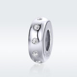 925 Sterling Silver Zircon Beaded Bracelet Accessories