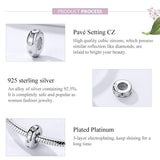 925 Sterling Silver Zircon Beaded Bracelet Accessories