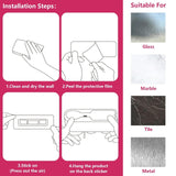 Wall Mounted Hair Dryer Bracket Storage Rack Black Nickel - Ordinary Black Nickel