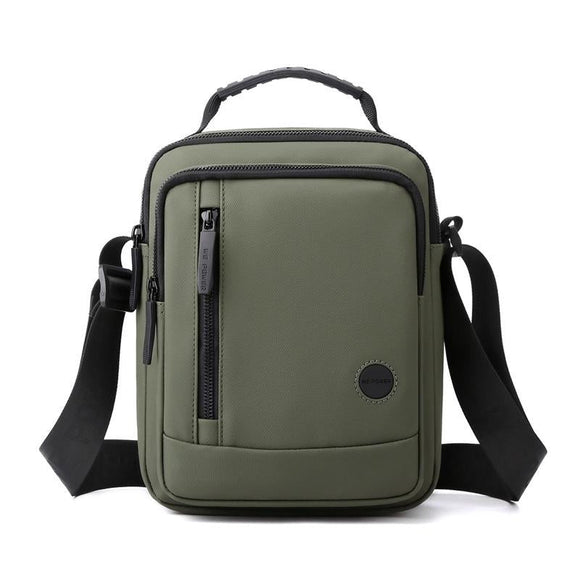 Men's Army Green Shoulder Messenger Bag Large - Large Army Green