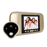 720P Hd Smart Peephole Viewer With 3.2 Led Display And Tf Card Support 32Gb Max
