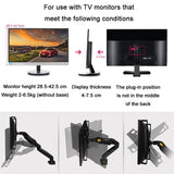 Computer Monitor Stand Accessories - Non-hole Design