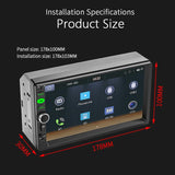 7 Inch Bluetooth Mp5 Player Mobile Phone Interconnect Fm U Disk
