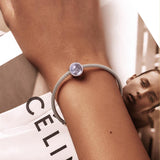 925 Sterling Silver Christmas Night Snow Scene Beads For Diy Bracelet Or Necklace