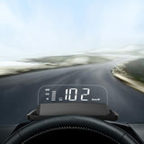 3.7 Inch Car Obd Hud Display Water & Voltage Alarm