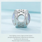 925 Sterling Silver Cat Moon Pendant For Diy Bracelets