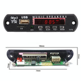 12V Car Mp3 Player Board - Fm Radio Tf Usb Aux - No Bluetooth / Recording