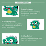 925 Sterling Silver Monster Beads For Diy Bracelets & Necklaces