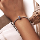 925 Sterling Silver Butterfly Love Flower Beads For Diy Bracelets & Necklaces