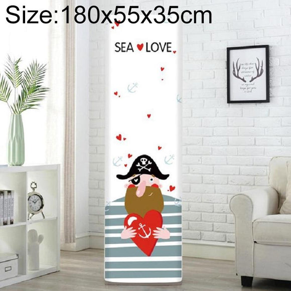 180x55x35cm Pirate Fabric Dust Cover for Vertical Cabinet Air Conditioners