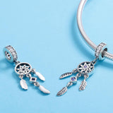 925 Sterling Silver Dream Catcher Bracelet Beads