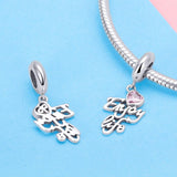 925 Sterling Silver Love Life Pendant For Diy Necklace / Bracelet