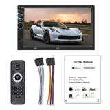 7 Inch Car Radio Receiver Mp5 Player Fm & Bluetooth & Tf Card & Phone Link & Wired Carplay
