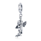 925 Sterling Silver Handmade Cupid Pendant Diy Accessory