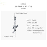 925 Sterling Silver Handmade Cupid Pendant Diy Accessory