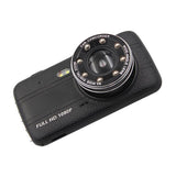 1080p Hd Dual Record Night Vision Driving Recorder - 4 Inch