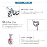 925 Sterling Silver Cupid Heart Beads For Diy Bracelets & Necklaces
