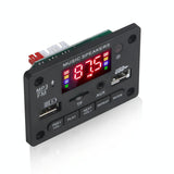 12V Car Mp3 Player Board With Fm Radio Usb Bluetooth Remote Recording
