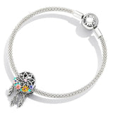 925 Sterling Silver Dream Catcher Bracelet / Necklace Beads