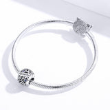 925 Sterling Silver Diy Birthstone Bracelet & Necklace Set September Style - September