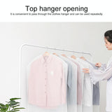100 Disposable Transparent Dust Bags - 60x120cm - Pp Material