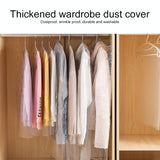 100 Disposable Transparent Dust Bags - 60x120cm - Pp Material