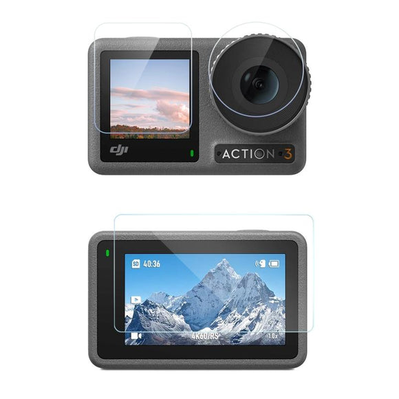 3-in-1 Diamond Explosion Proof Film for Front and Back Screens