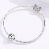 925 Sterling Silver Zodiac Beaded Bracelet Style - Sagittarius