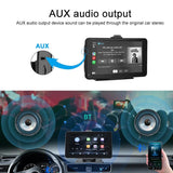 7 Wireless Carplay Car Navigator with Smart Driving Recorder