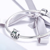 925 Sterling Silver Gemstone Inlaid Beads