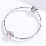 925 Sterling Silver Handbag Beads For Diy Bracelets & Necklaces