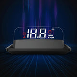 3.7 Inch Car Obd Hud Engine Failure Water Temp & Voltage Alarms