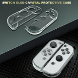 Crystal Tpu Pc Protective Case for Nintendo Switch Oled
