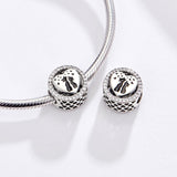 925 Sterling Silver Love Cat Heart Beads For Diy Bracelets & Necklaces