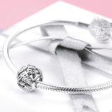 925 Sterling Silver Beaded Bracelet & Necklace Set