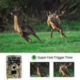 720p Infrared Night Vision Wildlife Camera - 120 Degree Wide Angle